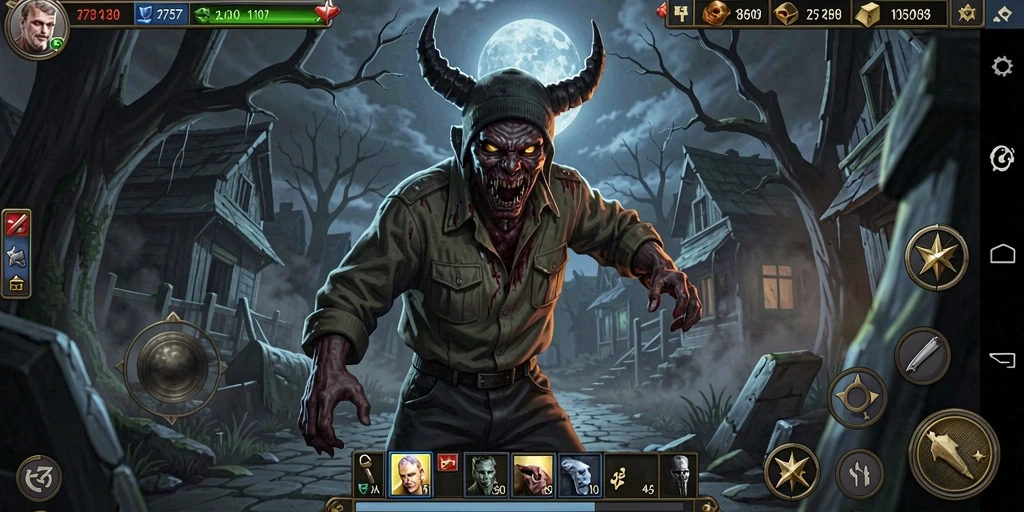 Gameplay menakutkan di 2757 dengan suasana mencekam.