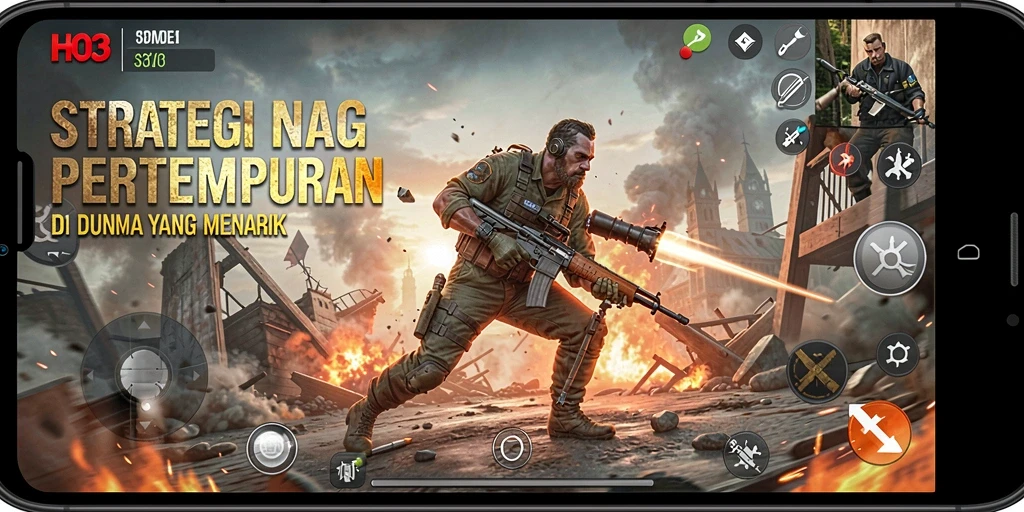 Tampilan gameplay menegangkan dari HO3 yang penuh strategi.