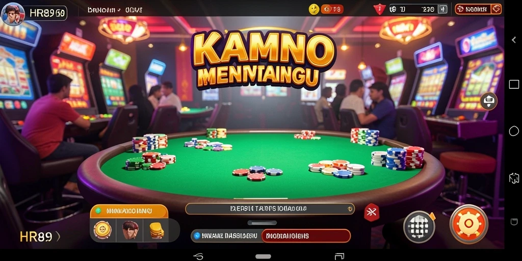 Tampilan menarik dari gameplay Kasino di HR89 yang menyenangkan.