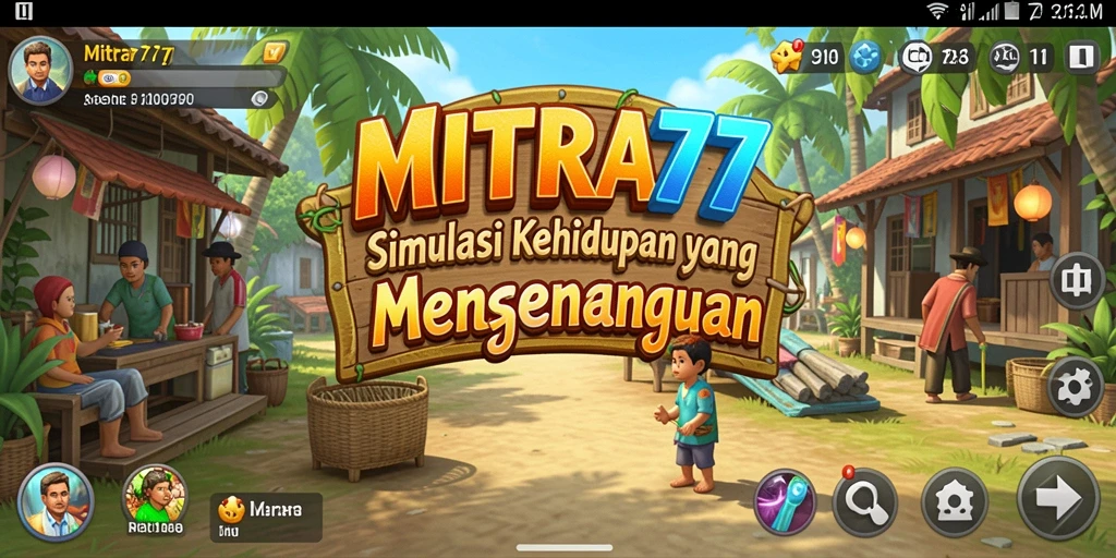 Tampilan gameplay <strong>MITRA77</strong> yang menawan dan interaktif.