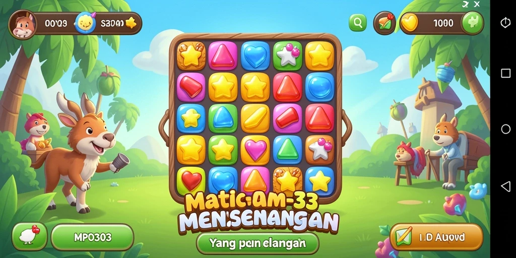 Tangkapan layar menampilkan gameplay seru dan penuh warna dari MPO303.