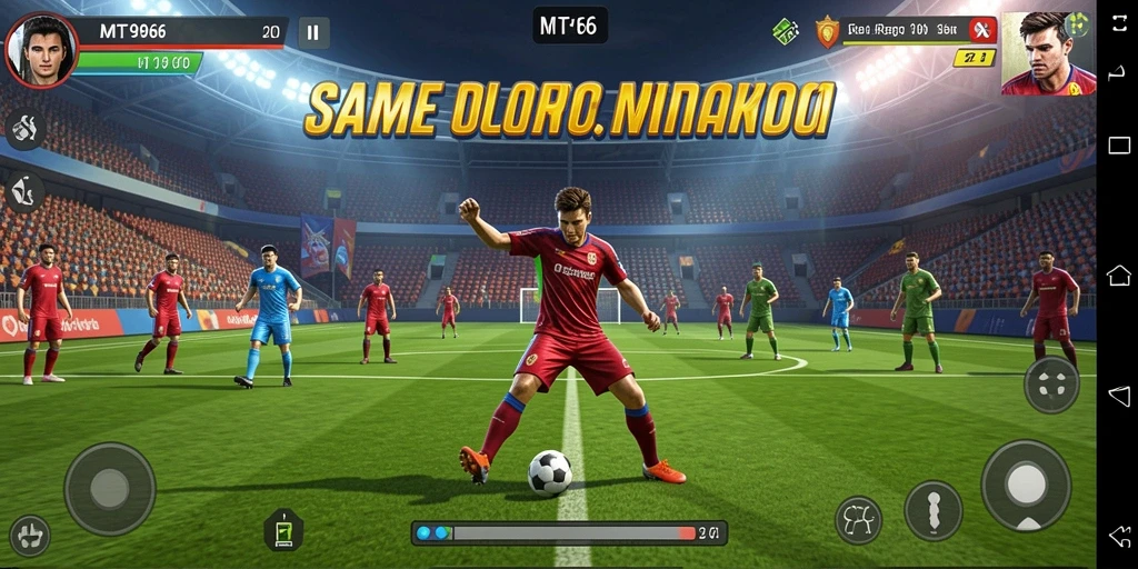 Gameplay seru dan kompetitif dalam MT966 yang menampilkan olahraga.