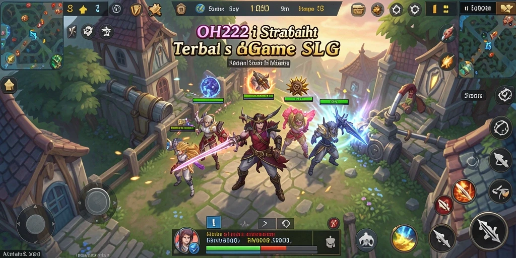 Tampilan gameplay yang menarik dalam game SLG OH222.