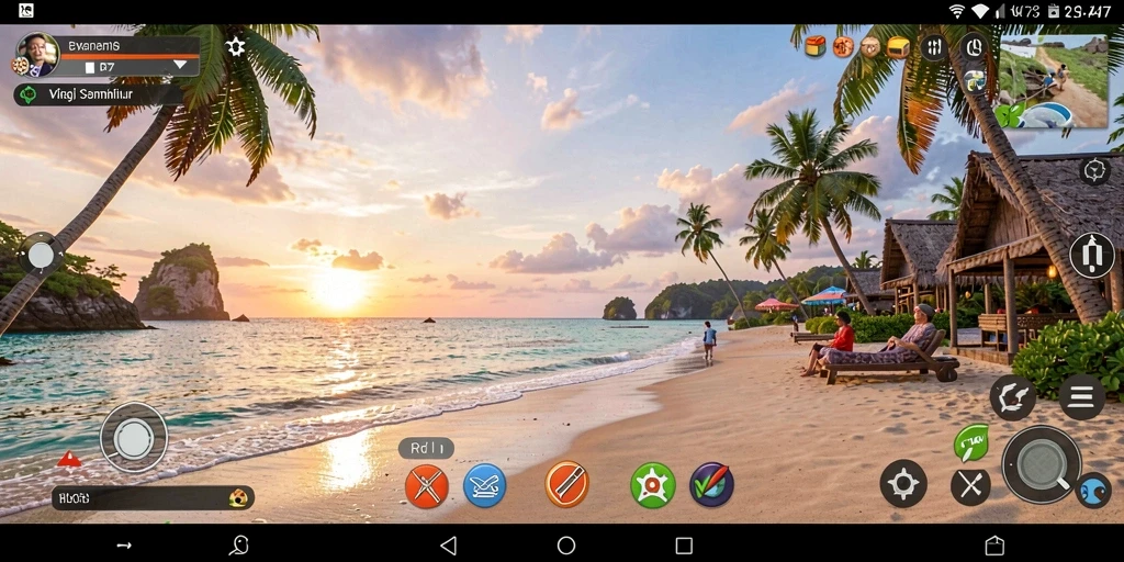 Tangkapan layar gameplay RK77 yang seru dan menghibur.