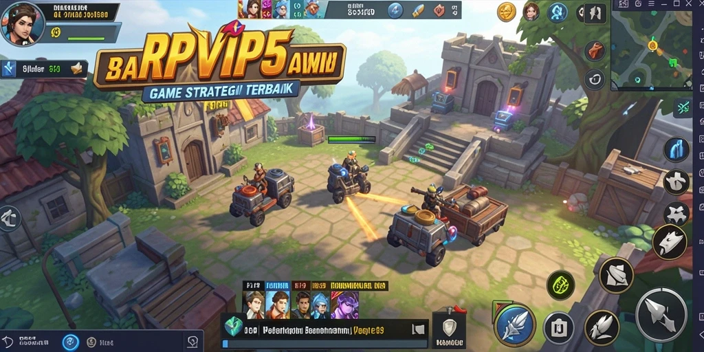 Screenshot dari gameplay strategi RPVIP5 yang menegangkan dan penuh tantangan.