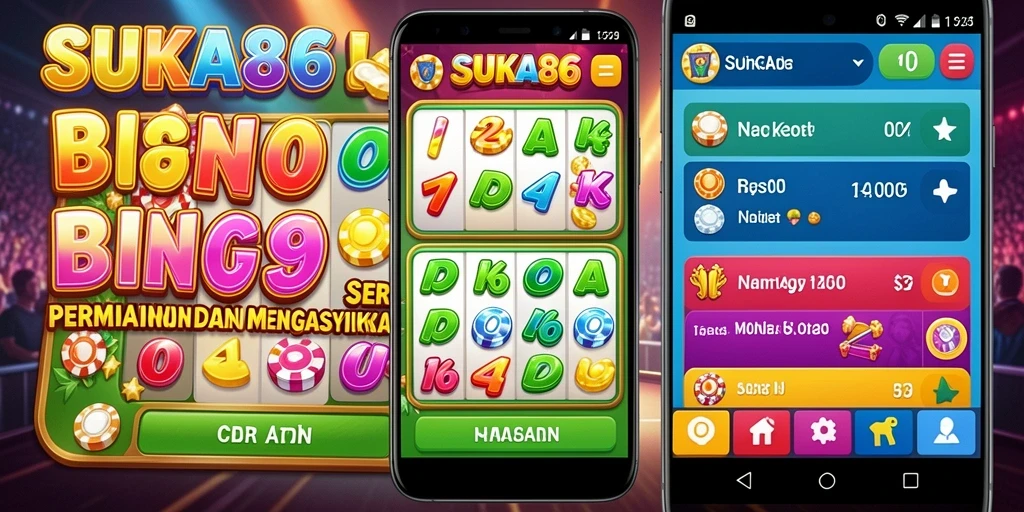 Tampilan gameplay SUKA86 yang seru dan interaktif dalam permainan Bingo.